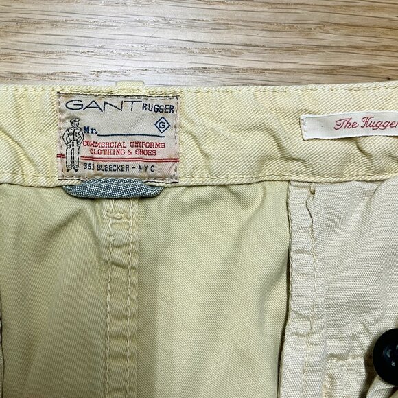 GANT "THE HUGGER" COTTON TWILL CHINOS - Picture 6 of 6